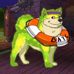 Glowing Dog