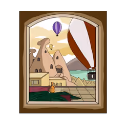 Cappadocia Through Window #03