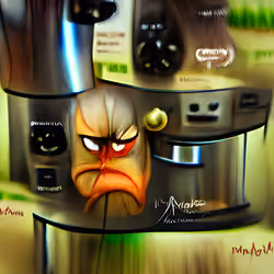 Angry Coffee Maker