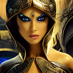 Cyber Azteca Queen Warrior #13