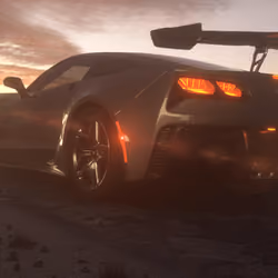 Corvette Sunset