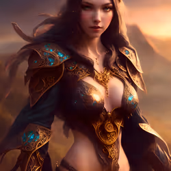 Human Female Mage #01
