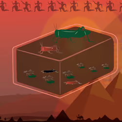The Plague of Locusts - Exodus 10:1-20