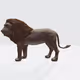 3D Lion Low Poly