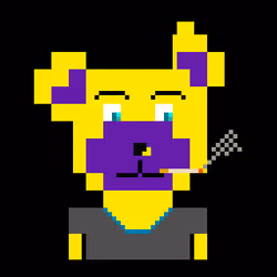 Pixel Crypto Punk Bear #40 (Supporting Canada's Kids Help Phone)