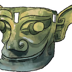 Bronze portrait