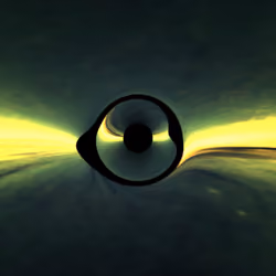 Black Holes Dance #ddbb44