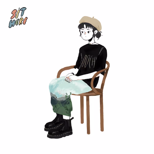Sit Here #1