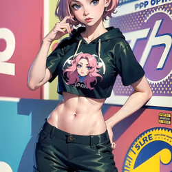 Waifus Pop Art #027