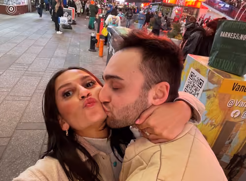 Rocco Falling In Love In Times Square