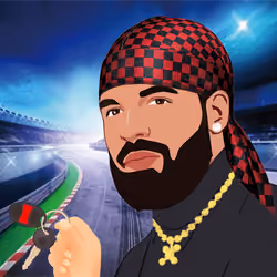 Red Checkered Durag Drizzy
