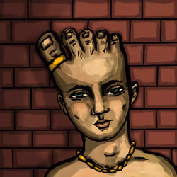 Brick Low Five Guy