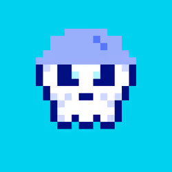 Kawaii SKULL #2914