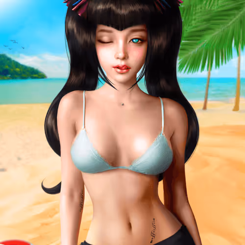 Mantis on the Beach #1