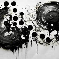 Crypto Circle "Black" #028