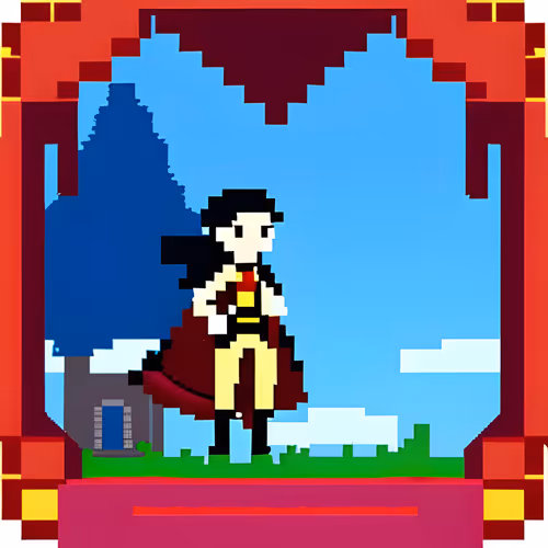Pixel arts.