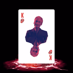 Charlie Watts Playing Card