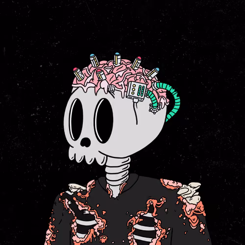 Skeleton 417: BRAIN DEAD