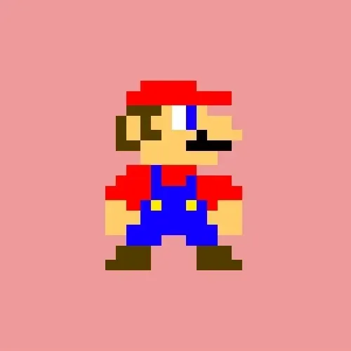 colorful mario