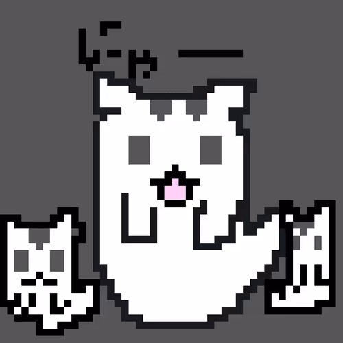 Halloween Cat Ghost ハロウィン 猫のオバケ