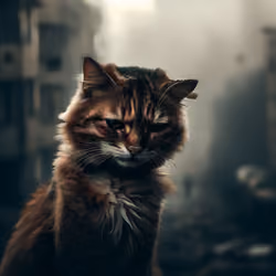 Sad Cat