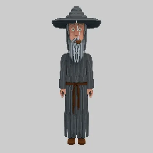Wizard Voxel 3D Files