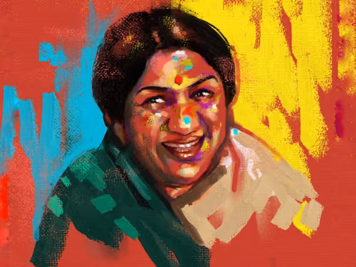 Happy Lady Portrait