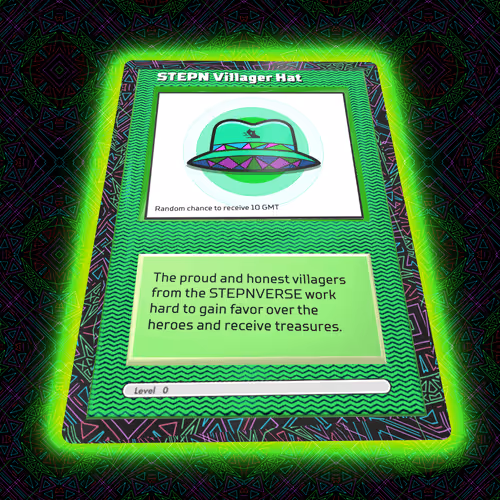 STEPN villager Hat AR CARD