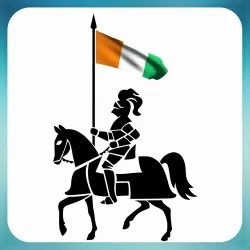 Knight flag #004 Ivory Coast