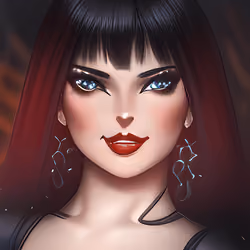 Hot brunette lady #07 _ 3D AI animation by ArthasY