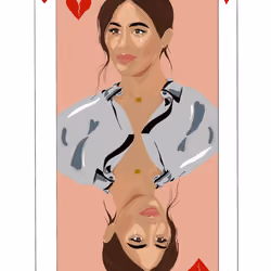 Queen Mego Card