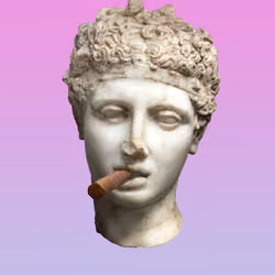 Athlete with Cigar #10