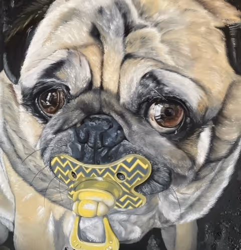 Pug art 