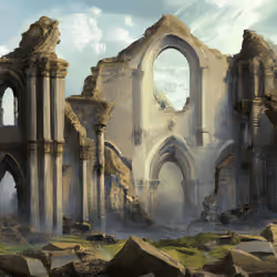 Ancient Abbey Ruins