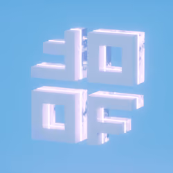 FF 3D Logo Neon