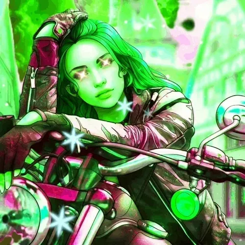 biker beauty