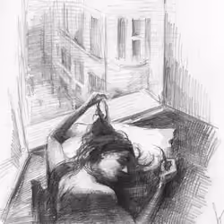 Girl in the window