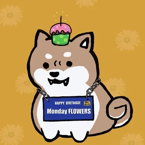 Happy Birthday Monday FLOWERS