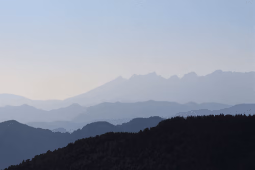 Hand Me Your Hands from Behind the Mountain Range
