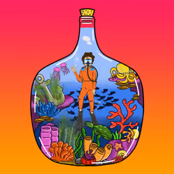 Traveling Chris is a Treasure In Bottle