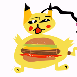 Piakchu Fat Burger Yummy