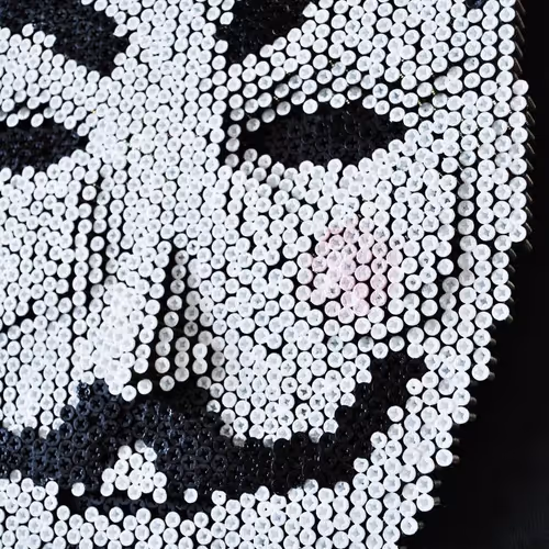 Guy Fawkes Mask - Physical Art Piece