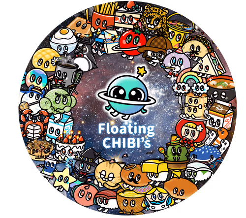 FloatingCHIBI's 1ETH Anniversary Sticker