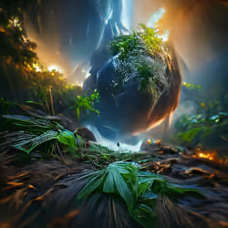 earth in the jungle