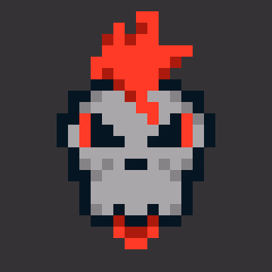 Kawaii SKULL #1832