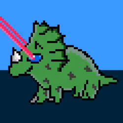 Moon Triceratop #4 (MoonDino 🦖)