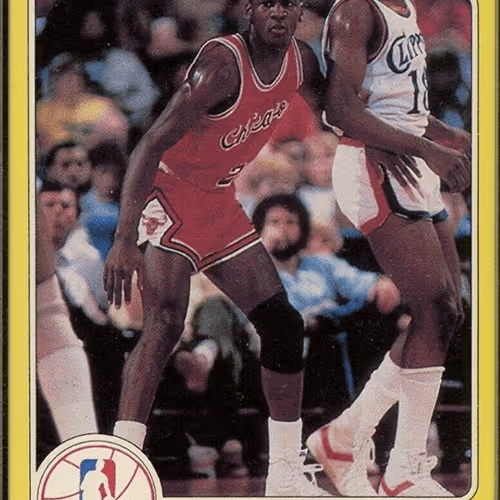 Michael Jordan Rookie card front