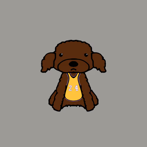 Peachy Poodle #5377