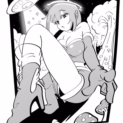 ＃4　Psychedelic mushroom party