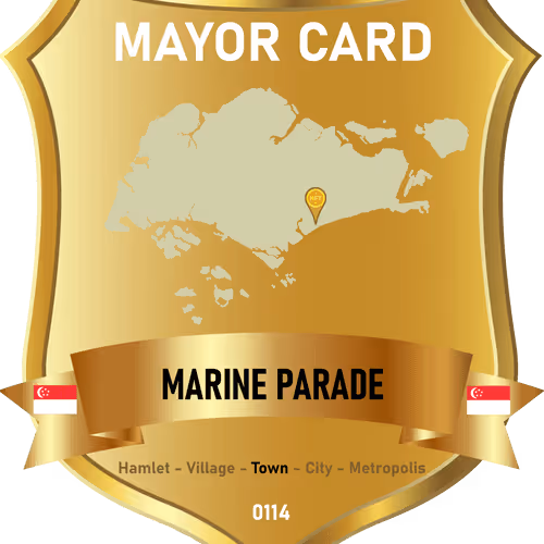 Mayor Card - Singapore - Marine Parade